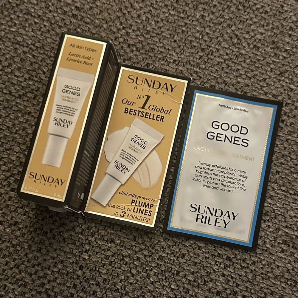 Sunday Riley Good Genes- 5ml & Sample Pack
